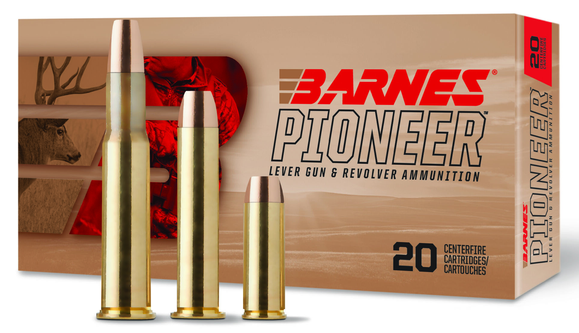 BAR PIONEER LEVER 44MAG 300GR 20/10 - Ammunition